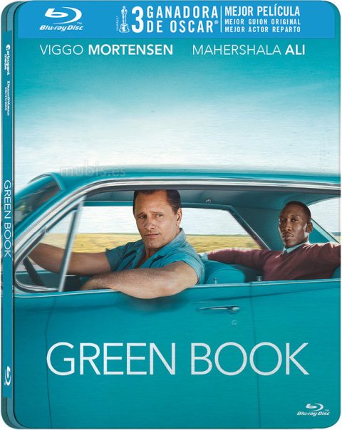 [USADO] Green Book Blu-Ray ZONA B (SteelBook)
