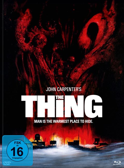 [USADO] The Thing Blu-Ray ZONA B + DVD Zona 2 (Edición DigiBook / Edwards Mediabook)