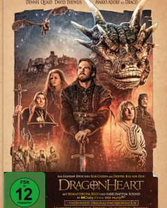 DragonHeart Blu-Ray ZONA B (DigiBook / Turbine Exclusive Mediabook)