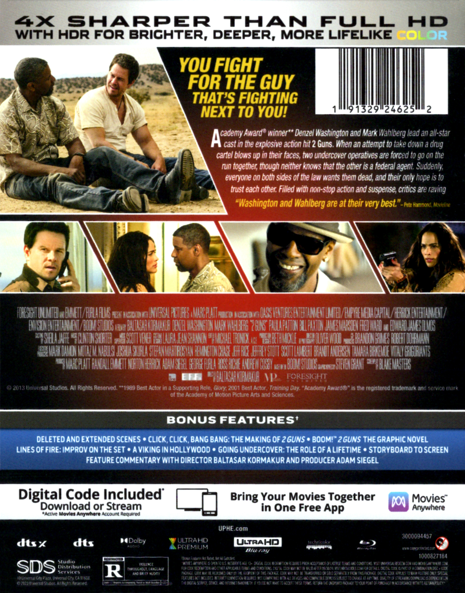 2 Guns UHD4K + Blu-Ray Steelbook - Imagen 4