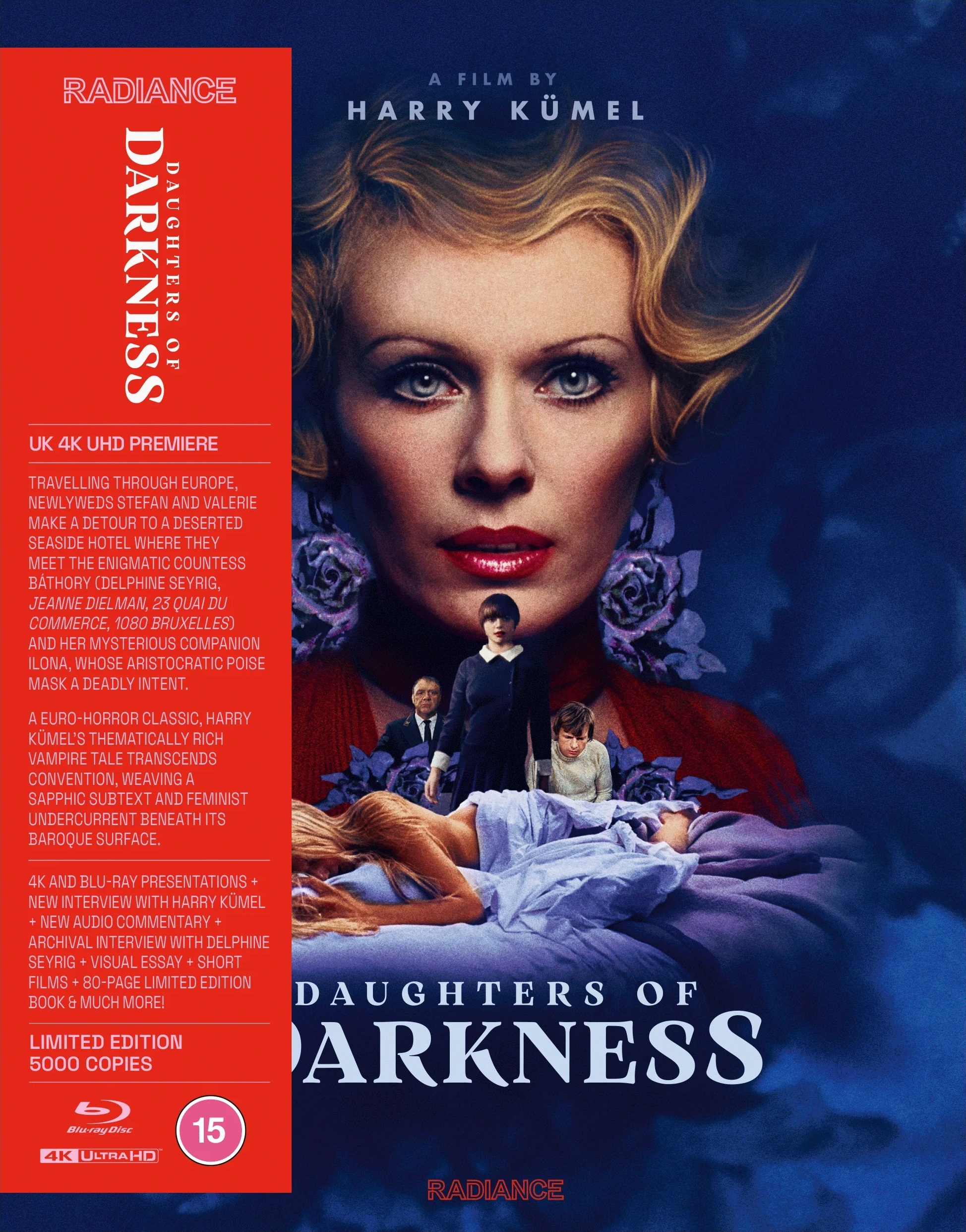 Les lèvres rouges (Daughters of Darkness) UHD4K + Blu-Ray (Radiance Limited Edition) (UK) - Imagen 3