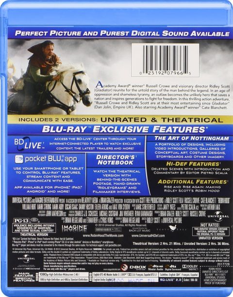 [USADO] Robin Hood Blu-Ray