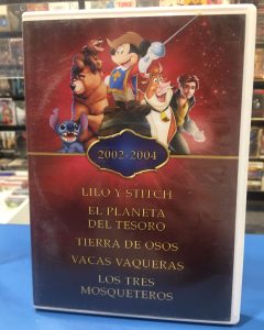 [USADO] 50 Clásicos Disney Vol. 8 2002-2004 (Lilo y Stitch / El Planeta del Tesoro / Tierra de Osos / Vacas Vaqueras / Los Tres Mosqueteros) DVD