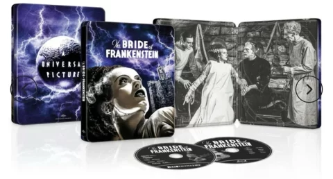 The Bride of Frankenstein UHD4K + Blu-Ray (90th Anniversary Limited Edition SteelBook)