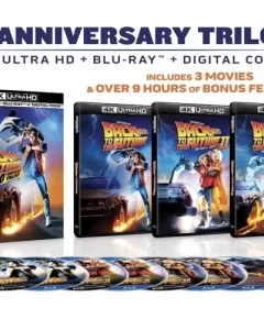 Back to the Future - The Ultimate Trilogy UHD4K + Blu-Ray (40th Anniversary Edition)