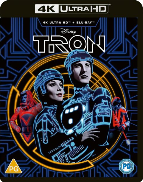 01 Tron (1982) UHD4K + Blu-Ray (UK) (Incluye Slipcover)