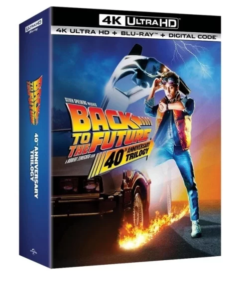 02 Back to the Future - The Ultimate Trilogy UHD4K + Blu-Ray (40th Anniversary Edition)
