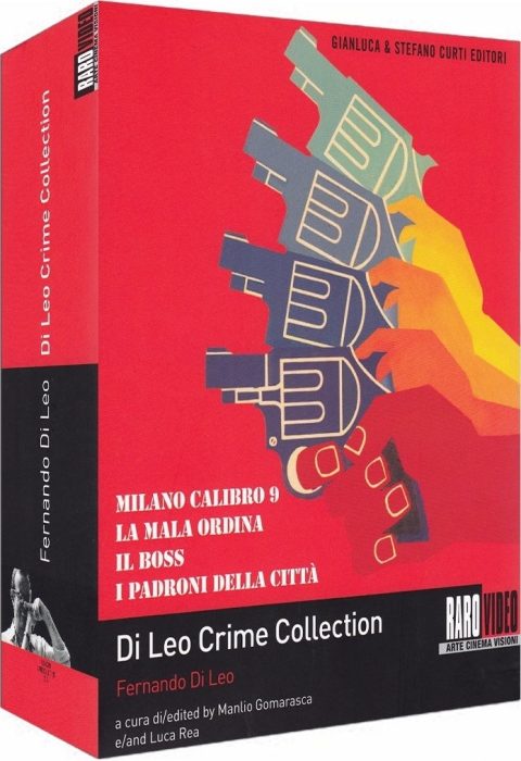 [USADO] Fernando Di Leo Crime Collection Blu-Ray (Milano calibro 9 alias Calibre 9 / La mala ordina alias The Italian Connection / Il Boss alias The Boss / I padroni della città alias Rulers of the City)