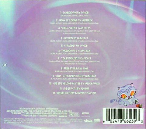 KPop Demon Hunters - Soundtrack from the Netflix Film CD