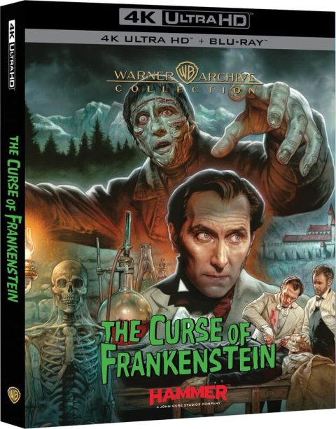 03 The Curse of Frankenstein UHD4K + Blu-Ray (Warner Archive Collection)