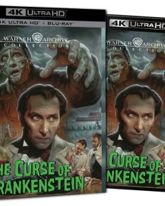 The Curse of Frankenstein UHD4K + Blu-Ray (Warner Archive Collection)