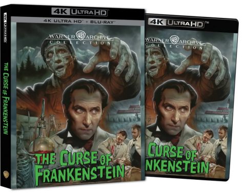 03a The Curse of Frankenstein UHD4K + Blu-Ray (Warner Archive Collection)