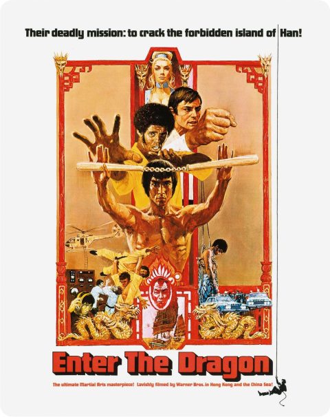 04 Enter the Dragon (Lung zang fu dau / Lóng zhēng hǔ dòu) UHD4K + Blu-Ray (SteelBook) (UK)