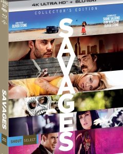 Savages UHD4K + Blu-Ray