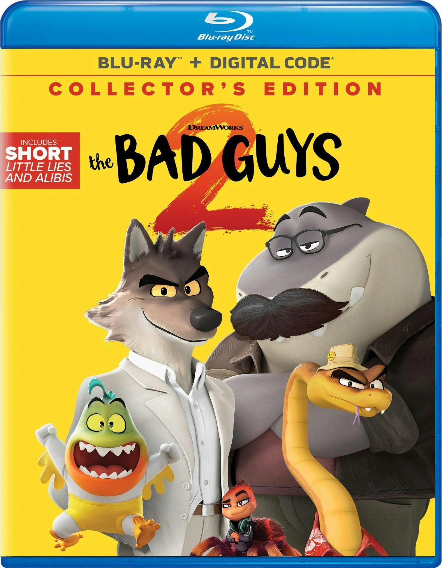 The Bad Guys 2 Blu-Ray (Collector's Edition)