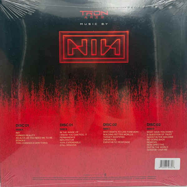 Tron: Ares (Original Motion Picture Soundtrack) 2 Vinyl (Red) - Imagen 2