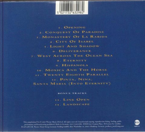 1492 - Conquest Of Paradise (Music From The Original Soundtrack) CD