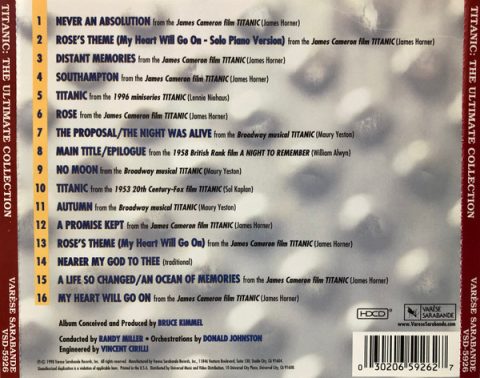 06a Titanic - The Ultimate Collection CD