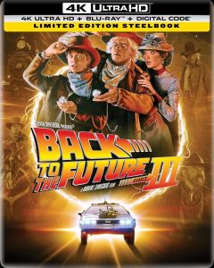 Back to the Future Part III UHD4K + Blu-Ray (Limited Edition SteelBook)