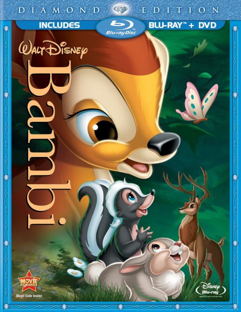 [USADO] Bambi Blu-Ray + DVD (Diamond Edition) (Incluye Slipcover)
