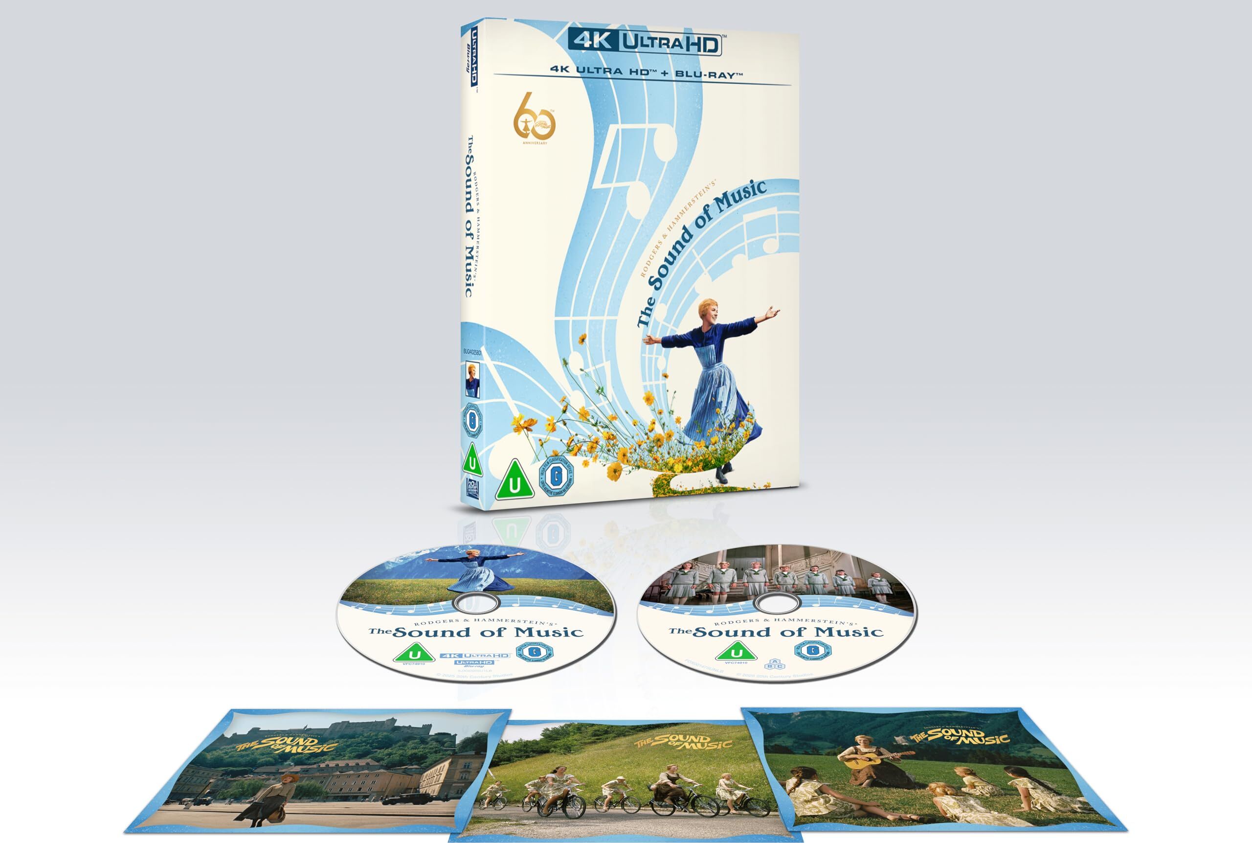 The Sound of Music UHD4K + Blu-Ray (60th Anniversary Edition) (UK)