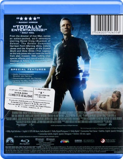 [USADO] Cowboys & Aliens Blu-Ray