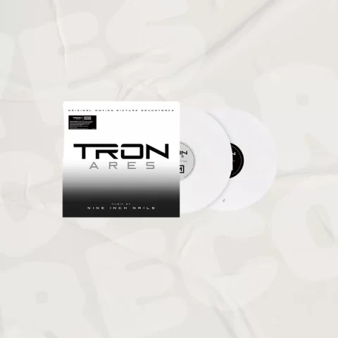 NINEINCHNAILS-TRONAres_OriginalMotionPictureSoundtrack_2LPColouredVinylRecord Tron: Ares (Original Motion Picture Soundtrack) 2 Vinyl (White)