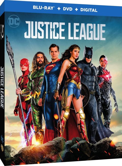 [USADO] Justice League Blu-Ray + DVD (Incluye Slipcover)