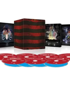 A Nightmare on Elm Street 7-Film Collection UHD4K + Blu-Ray + 3D (SteelBook / Limited Edition Library Case) (UK)