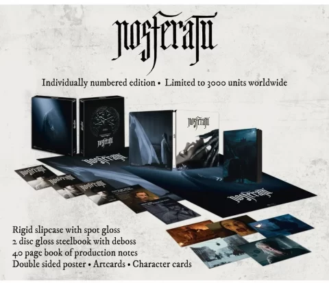 Nosferatu (2024) UHD4K + Blu-Ray (Extended Cut) (Ultimate Collector's Edition SteelBook) (UK)