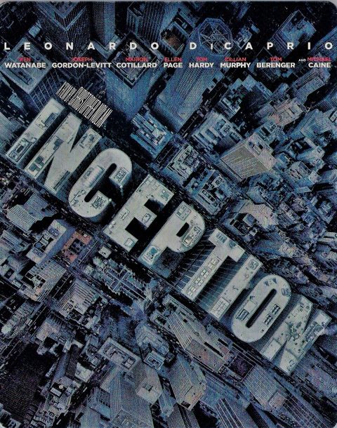[USADO] Inception Blu-Ray (SteelBook) (Sin J Card)