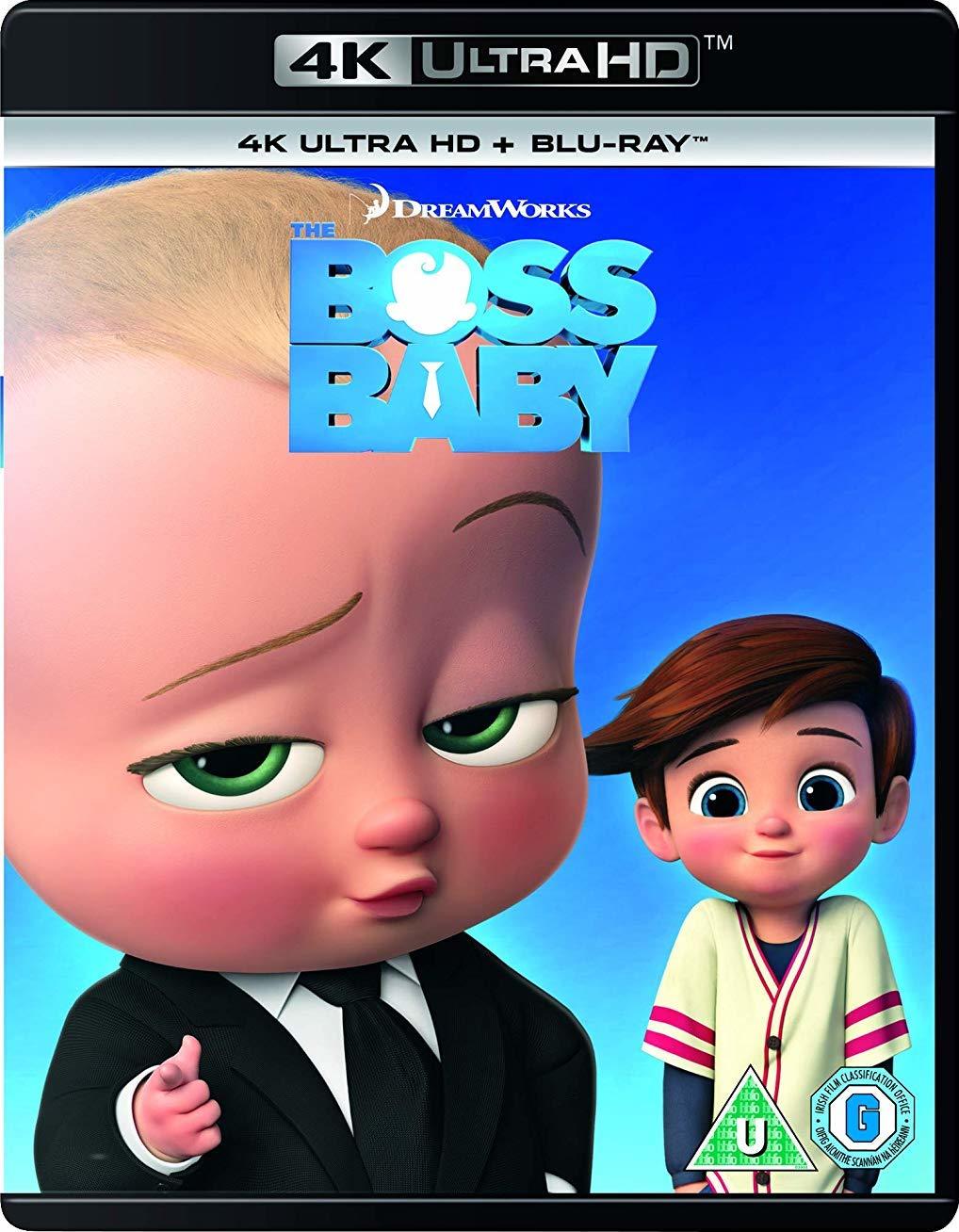 The Boss Baby UHD4K + Blu-Ray (UK)