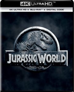 Jurassic World UHD4K + Blu-Ray (incluye slipcover)