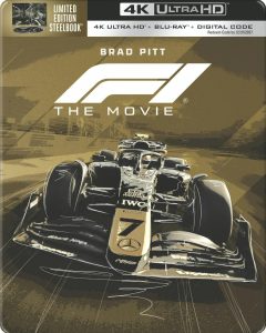 F-1 The Movie UHD4K + Blu-Ray (SteelBook)