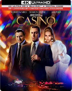 Casino UHD4K + Blu-Ray (30th Anniversary Edition SteelBook)