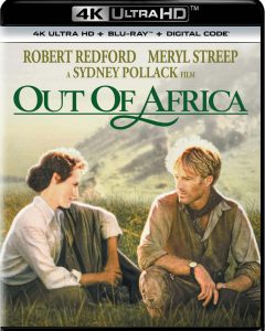 Out of Africa UHD4K + Blu-Ray (40th Anniversary Edition)