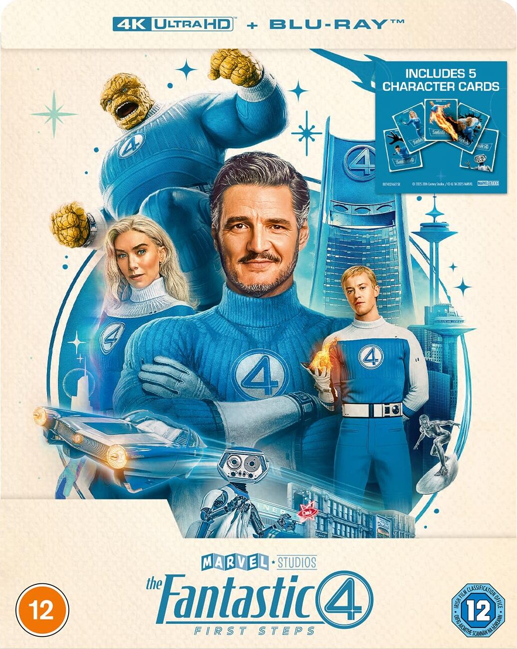 The Fantastic Four - First Steps UHD4K + Blu-Ray (SteelBook) (UK) - Imagen 6