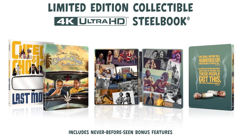 Cheech and Chong's Last Movie UHD4K (Limited Edition Collectioble SteelBook)