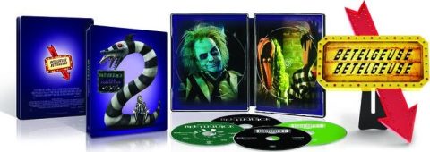 Beetlejuice 2-Film Collection UHD4K + Blu-Ray (SteelBook) (UK)