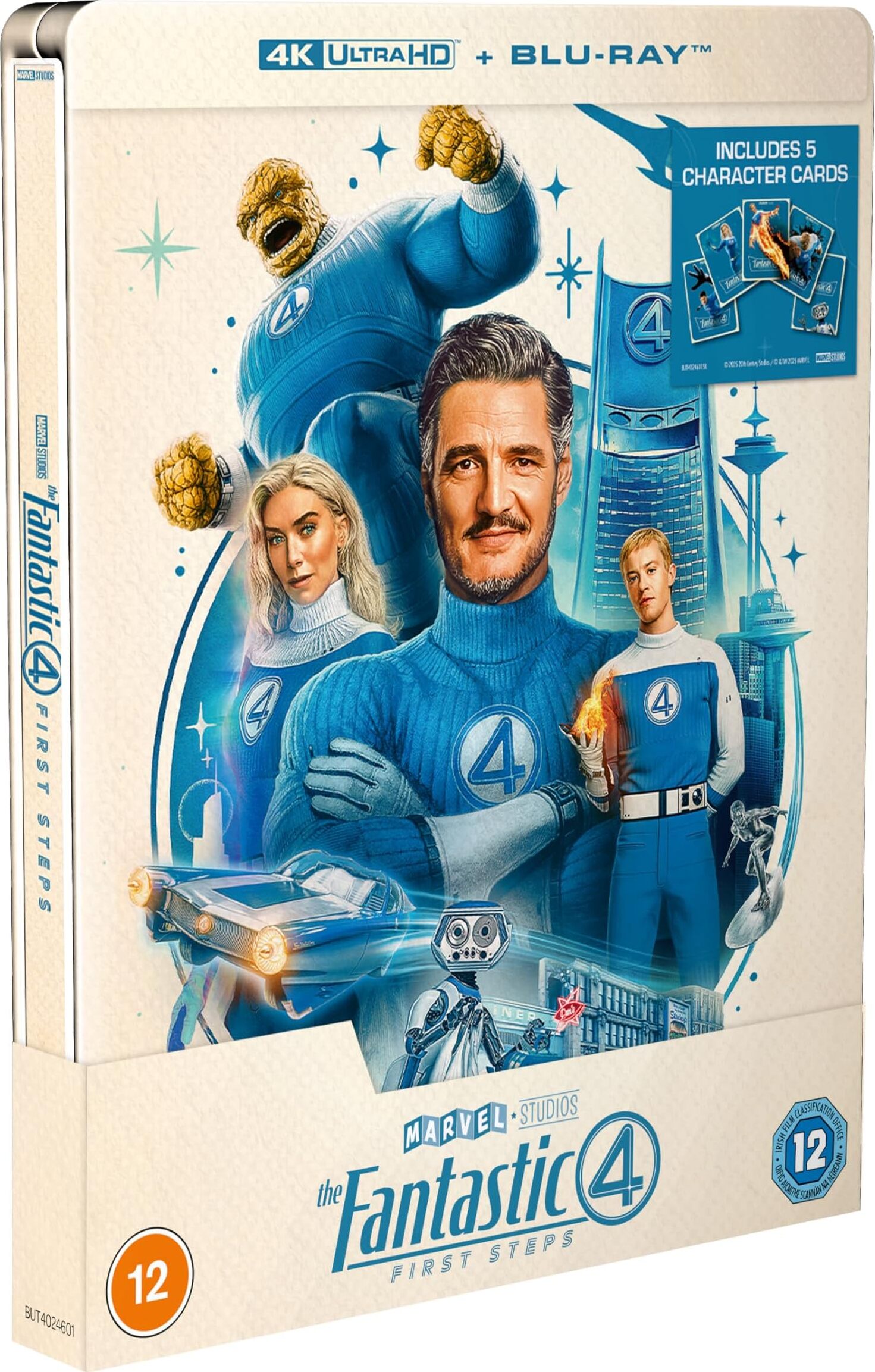 The Fantastic Four - First Steps UHD4K + Blu-Ray (SteelBook) (UK) - Imagen 2