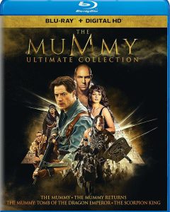 [USADO] The Mummy Ultimate Collection Blu-Ray (The Mummy / The Mummy Returns / The Mummy: Tomb of the Dragon Emperor / The Scorpion King) (Incluye Slipcase)
