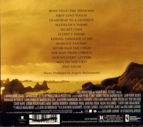03a A Very Long Engagement - Music by Angelo Badalamenti CD