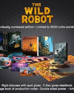 The Wild Robot UHD4K + Blu-Ray (SteelBook / Ultimate Collector's Edition) (UK)