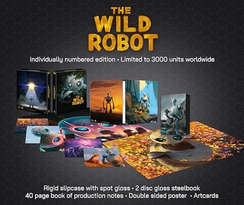 03a The Wild Robot UHD4K + Blu-Ray (SteelBook / Ultimate Collector's Edition) (UK)