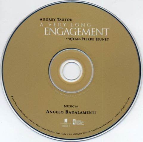 03w A Very Long Engagement - Music by Angelo Badalamenti CD