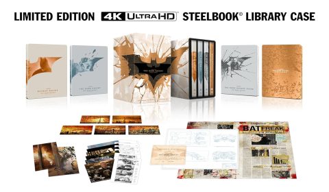 The Dark Knight Trilogy UHD4K + Blu-Ray (SteelBook / 20th Anniversary Collection) (UK)