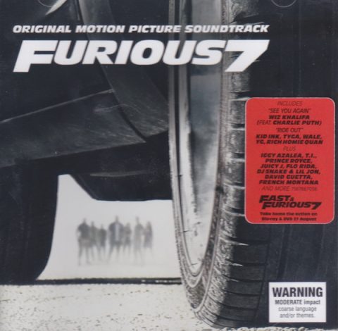 08 Furious 7 - Original Motion Picture Soundtrack CD