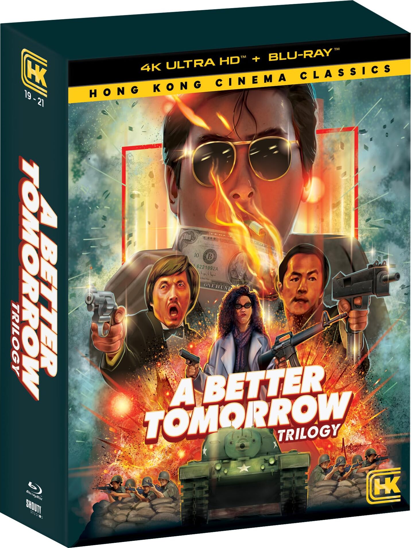 A Better Tomorrow Trilogy UHD4K + Blu-Ray (Hong Kong Cinema Classics #19-21) - Imagen 2