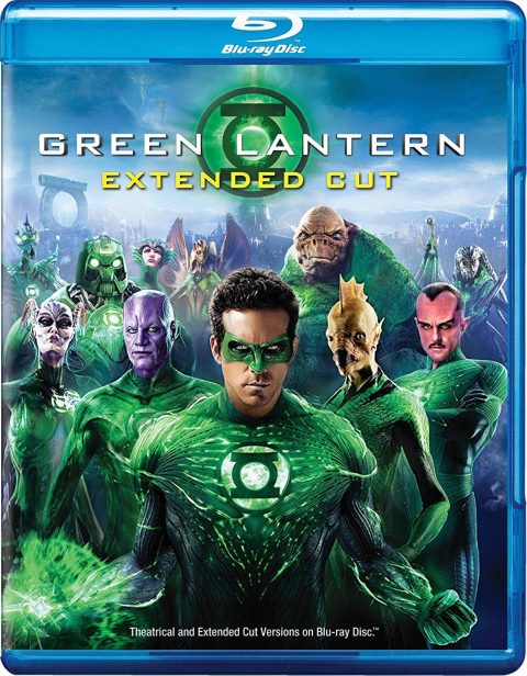 [USADO] Green Lantern Blu-Ray + DVD (Extended and Theatrical versions) (Incluye Slipcover)