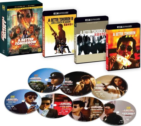 A Better Tomorrow Trilogy UHD4K + Blu-Ray (Hong Kong Cinema Classics #19-21)